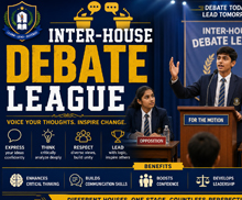 Students participating in debate